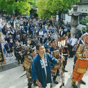 勇壮な武者行列が練り歩く！江東区の亀戸香取神社で「勝矢祭」が5月5日に開催