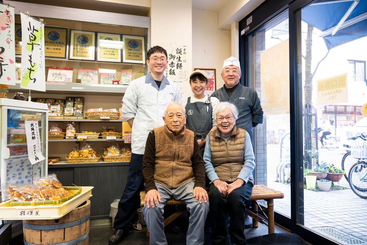 親子3代で店を守ってきた。