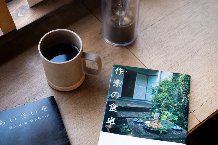 アメリカンプレスで淹れるコーヒー640円。