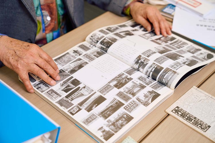 タウン誌で調査した神田川と日本橋川の記録写真。