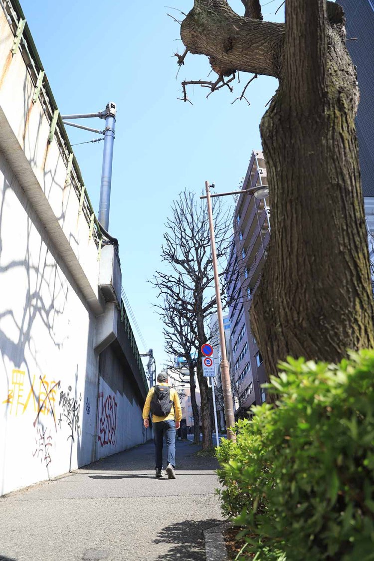 「いきなり急坂だ～」。