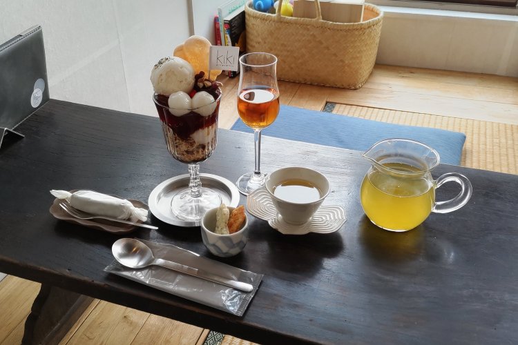 日本茶を身近に！古民家カフェ『KiKi北千住』でパフェとお茶のマリアージュを満喫