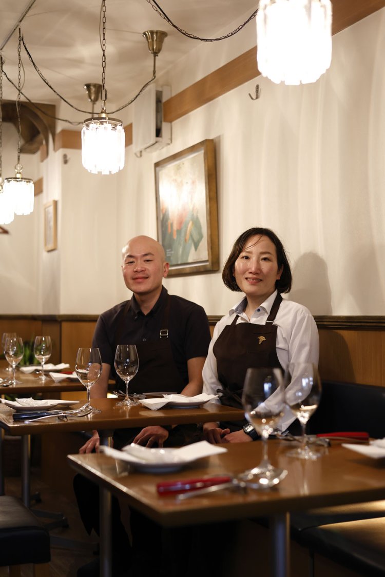 「魚は福井の美浜町から直送してもらっています」と天野夫妻。