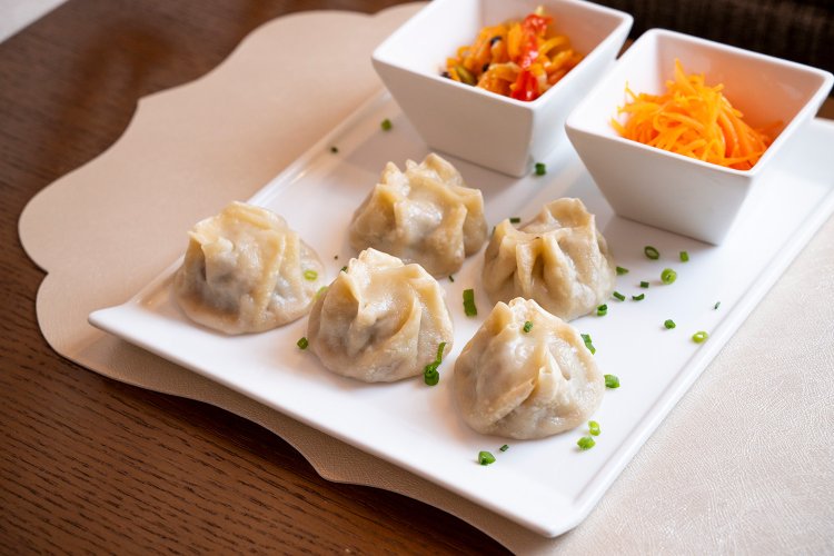 ボーズは羊肉たっぷり肉汁じゅわり。