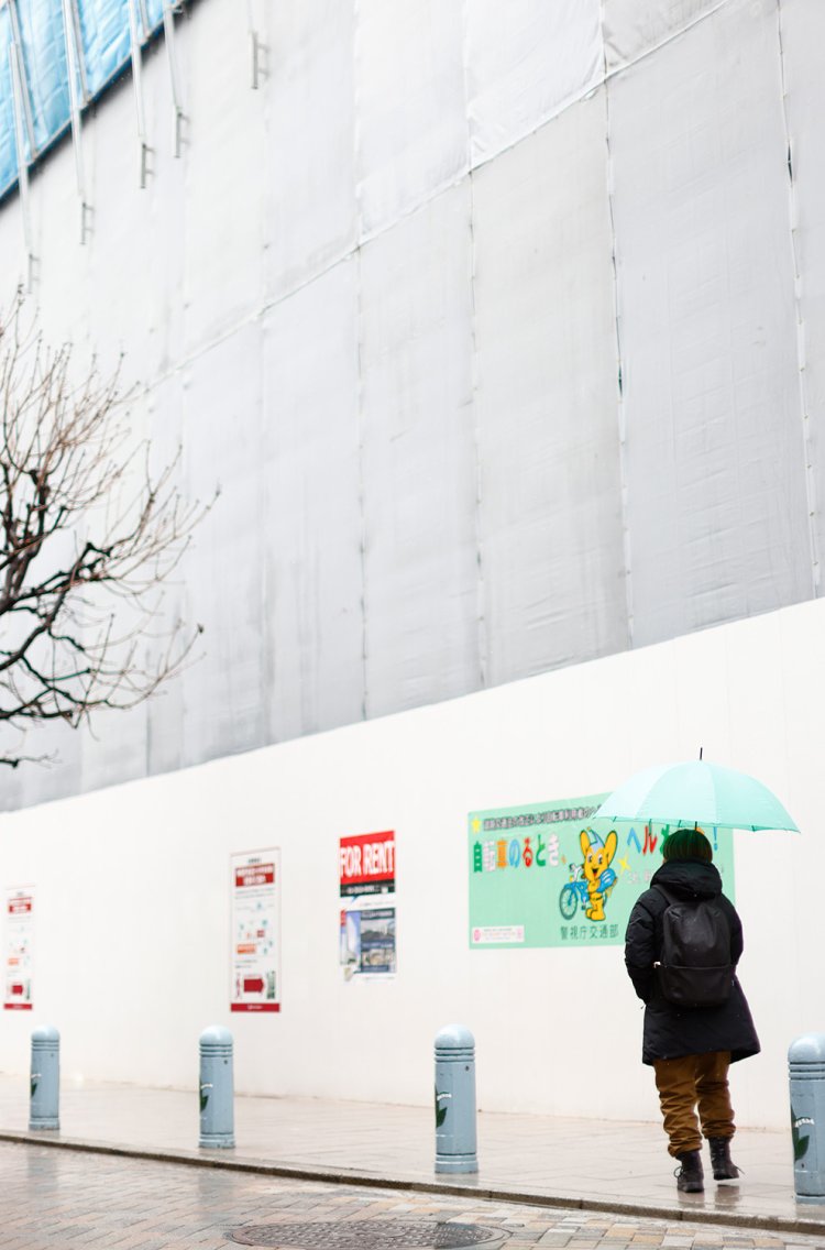 すずらん通りの『三省堂書店』は建て直し中。