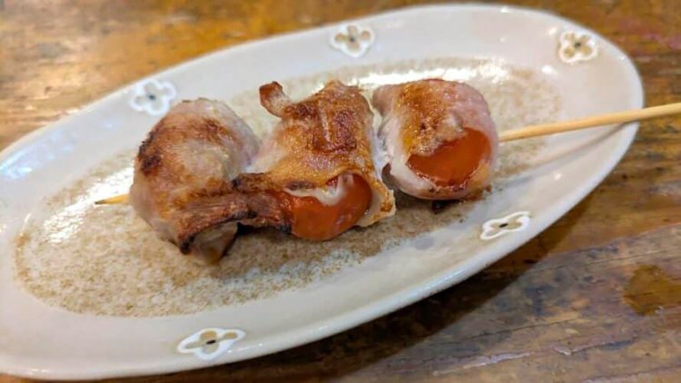 トマト肉巻き。