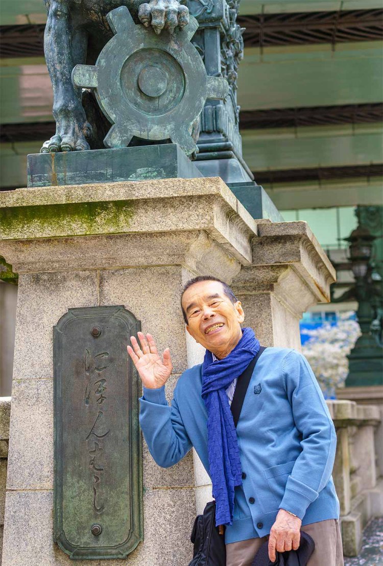 【散歩の達人】木久扇さんと日本橋_3