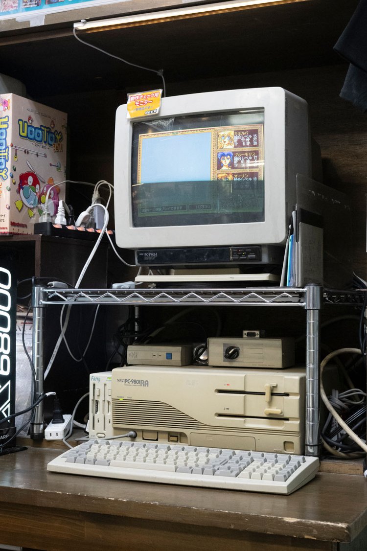【東京レトロゲームさんぽ】PC-9800シリーズ～大人と、大人になりたい少年を長い間支えた憧れのパソコン