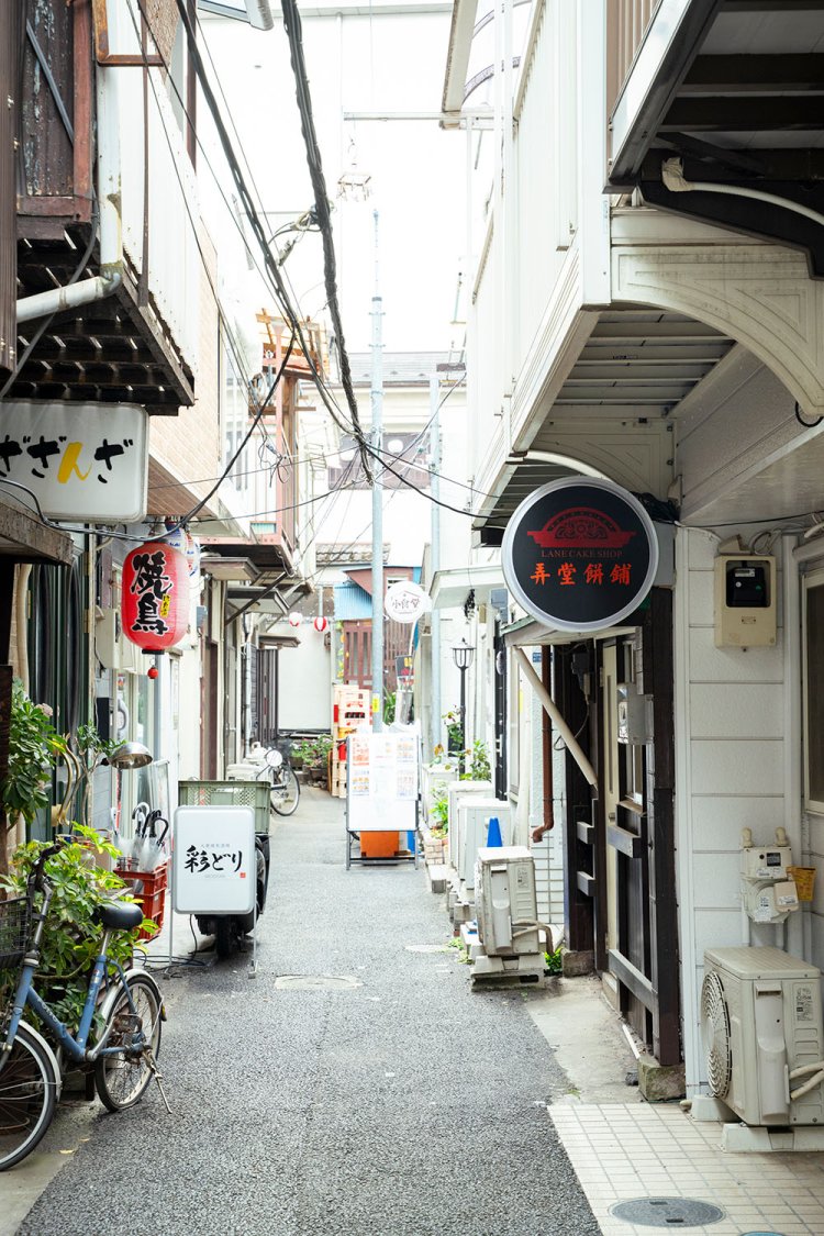 路地裏にもガチ中華。