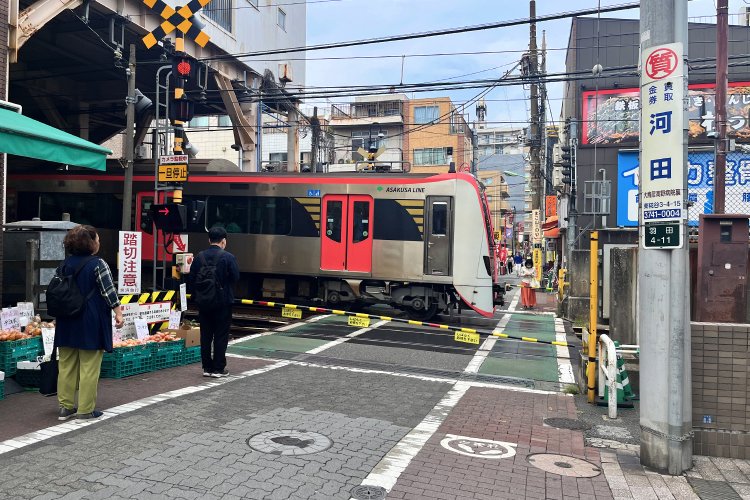 東京街角クイズ 踏切