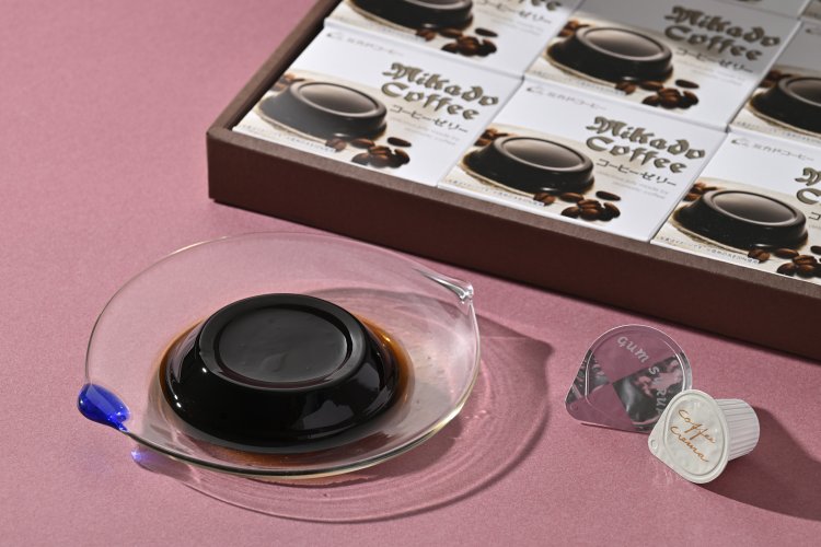 コーヒーゼリー。