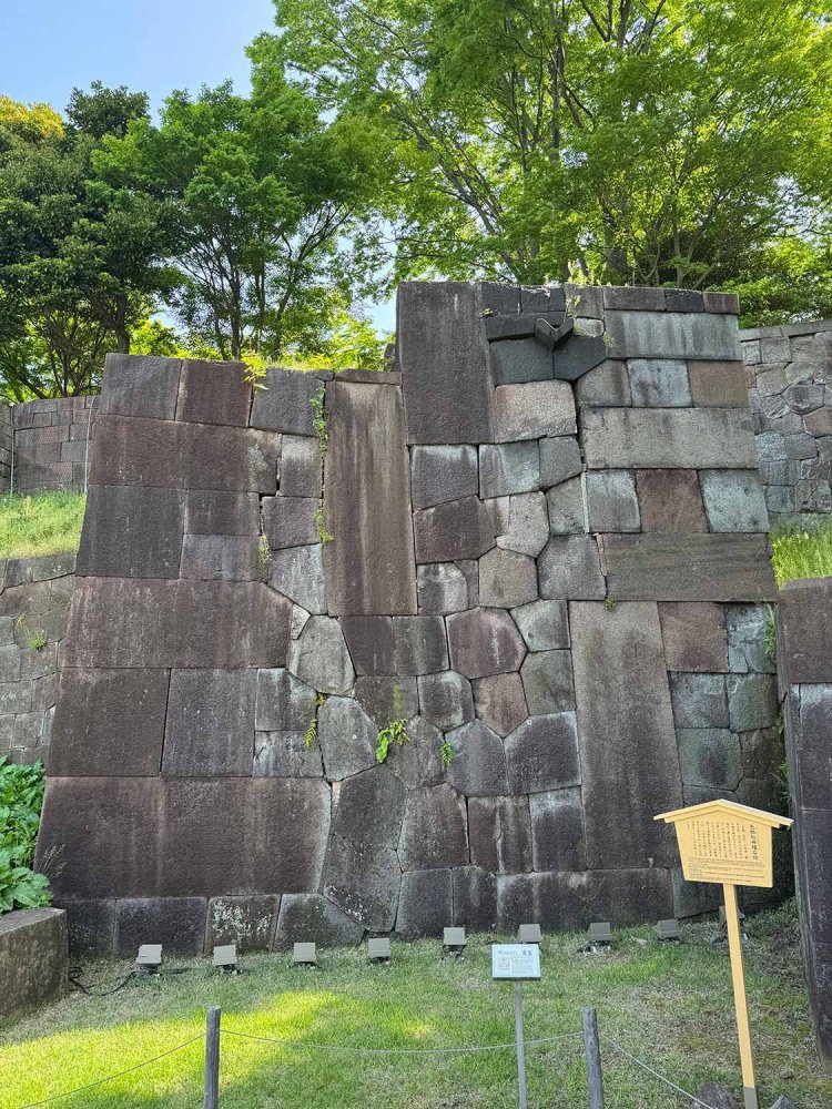 短冊石垣前田利家