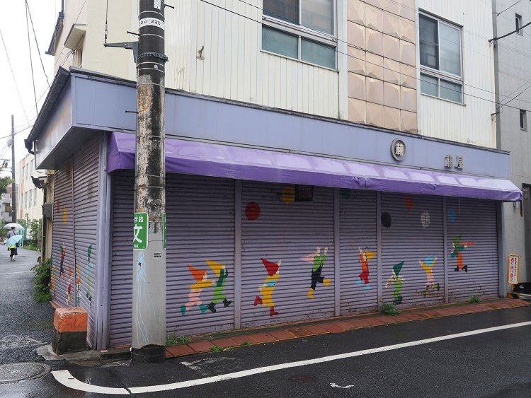 レトロなビルも多い！