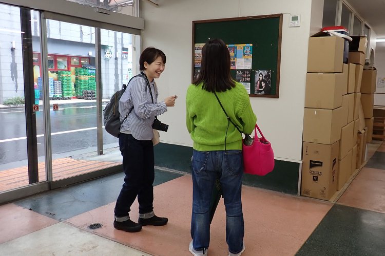 「初台スーパー百貨店」をよく利用していた地元の方。