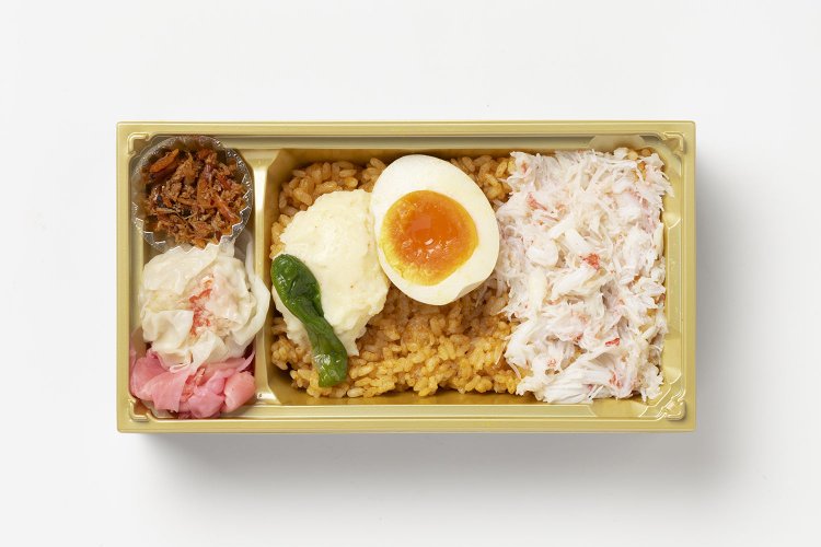 蟹飯弁当 1458円。