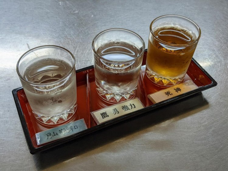 飲みくらべ3種は600円と破格！