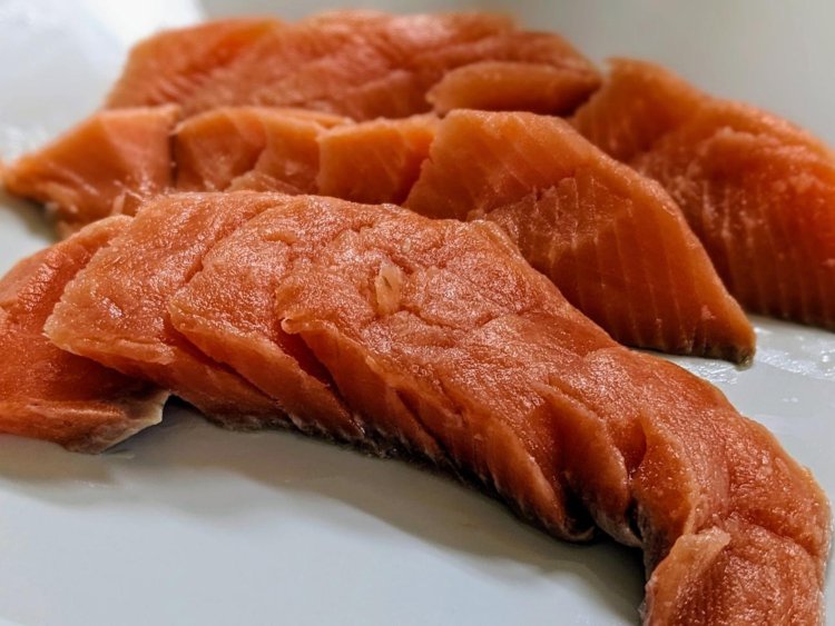 脂がたっぷりだが、しっとりとした食感で食べやすい。