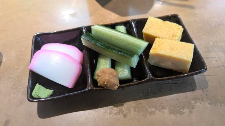 おつまみ3点盛りC。