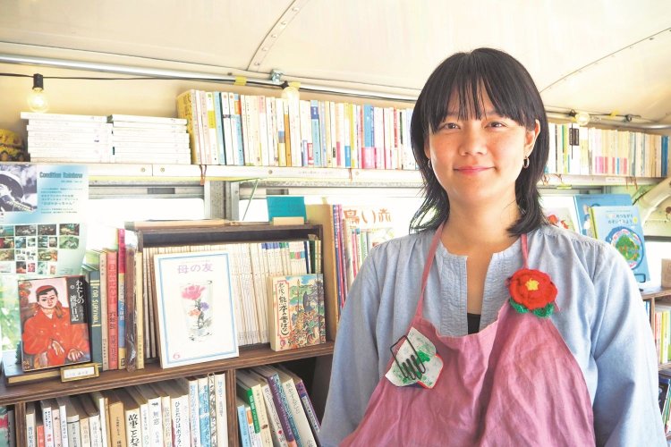 畠中さんはこども古本市などのイベントも随時開催している。