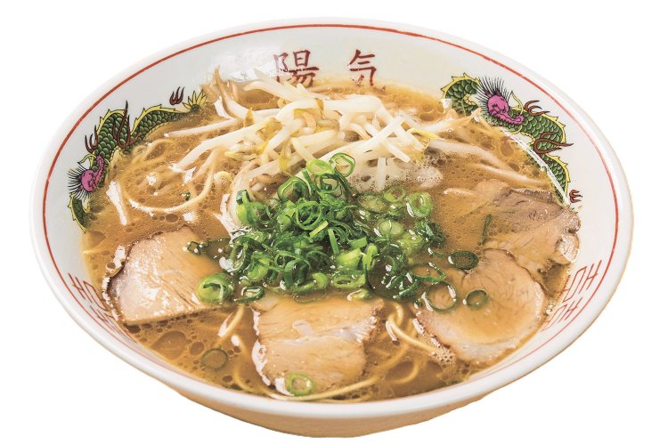 中華そば750円。創業当時と変わらない味が根強い人気の秘訣。