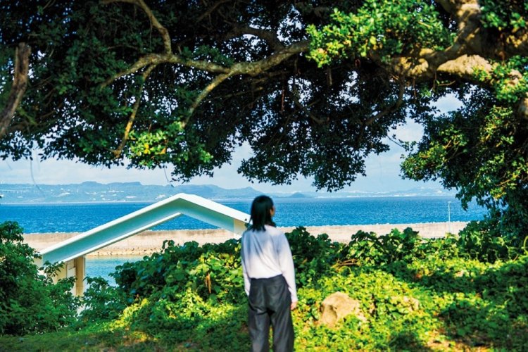 琉球王朝時代に国王や聞得大君が来島する際に使われていた「大君口（うぷちんぐち）・君泊（ちみんとぅまい）」。