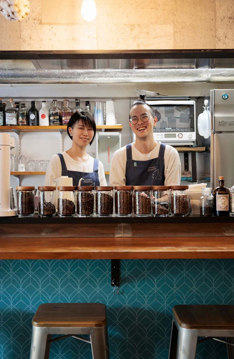 「ジンとコーヒーは抜群に合うんですよ」。