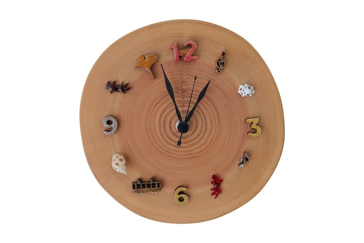 年輪時計6700円。