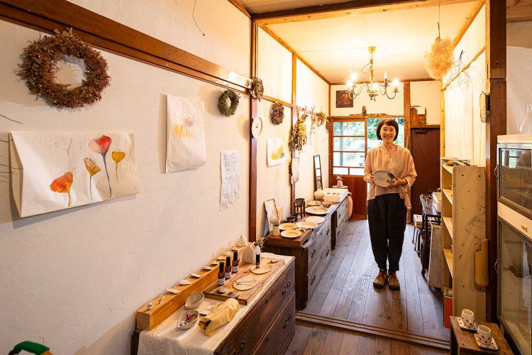 「晴れた日は畑から富士山が見えます！」。