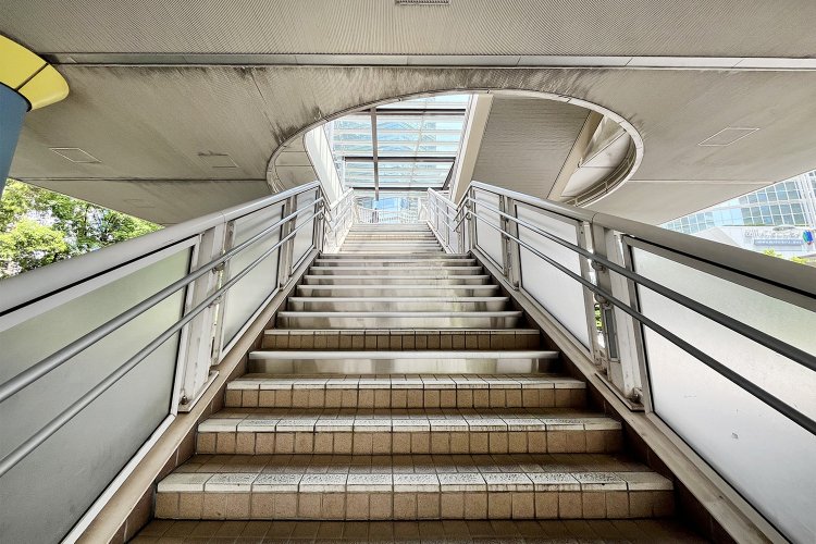 各所に曲線があるデザインに注目するのも楽しい。