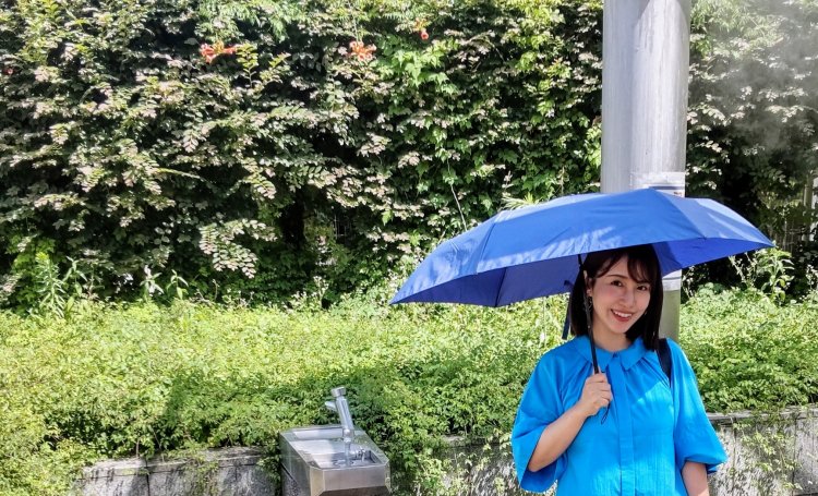 日傘の活用、水分補給など基本的な熱中症対策もお忘れなく。