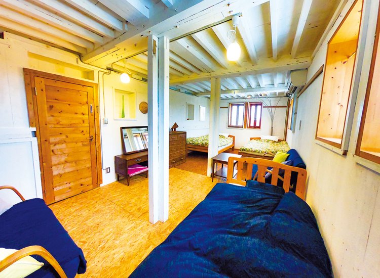 宿泊は2組まで受け入れ。