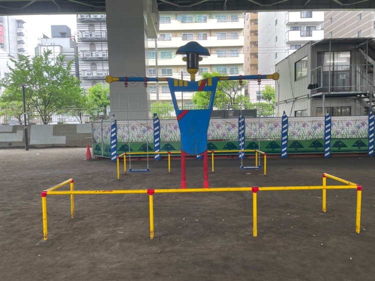 遊具もある。