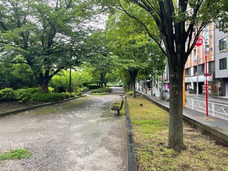 竪川第一公園。