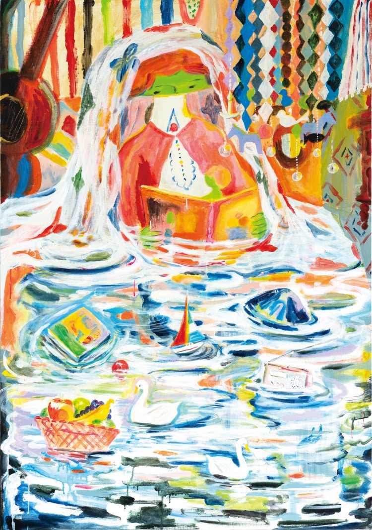 《名前の知らないわたしと誰かが聞いている》2023年 (C)Arai Ryoji。