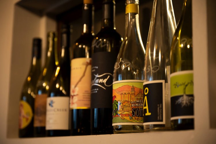 お酒はワインのほか、クラフトビールも取り扱っており、いずれもオーストラリア産のもので統一されている。