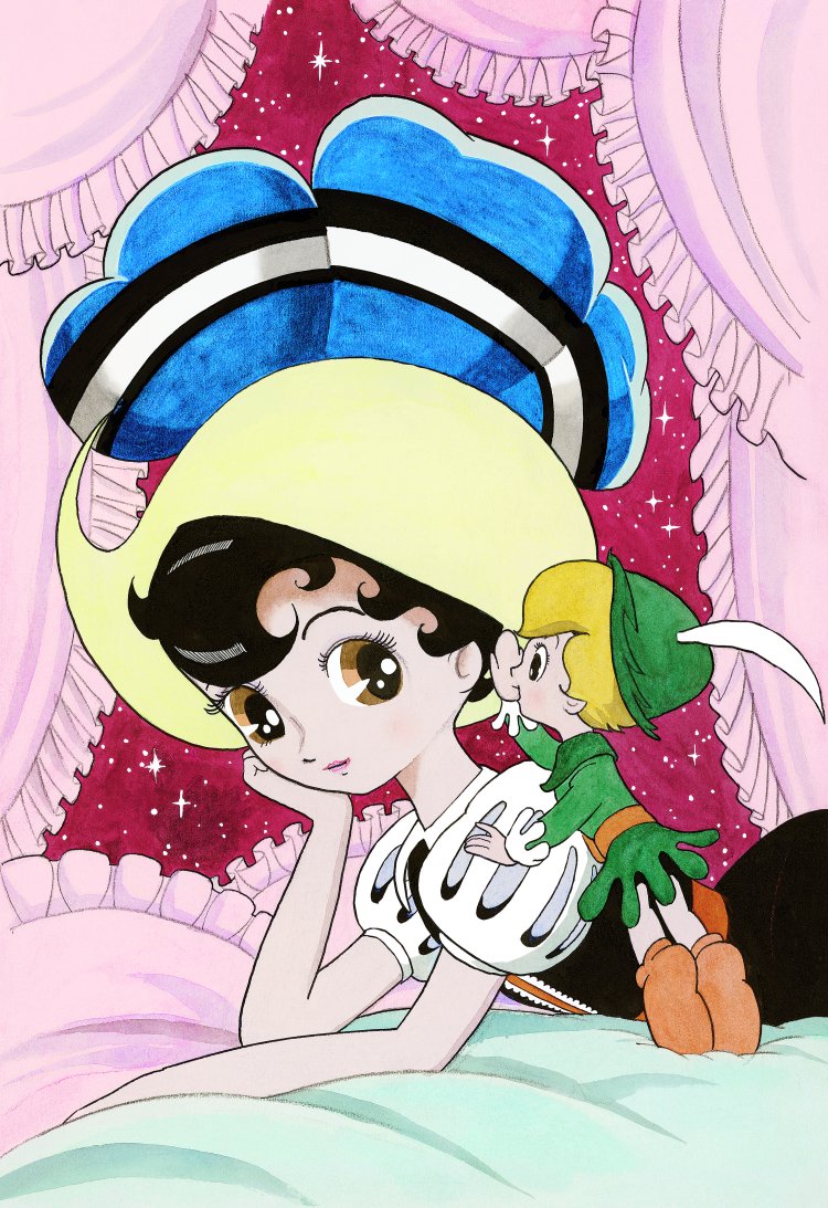 『リボンの騎⼠』『なかよし』扉絵 (C)⼿塚プロダクション。