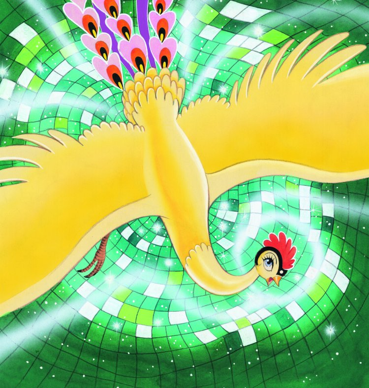 『⽕の⿃』『⽉刊マンガ少年』「⽕の⿃ ヤマト・宇宙編」表紙絵 (C)⼿塚プロダクション。