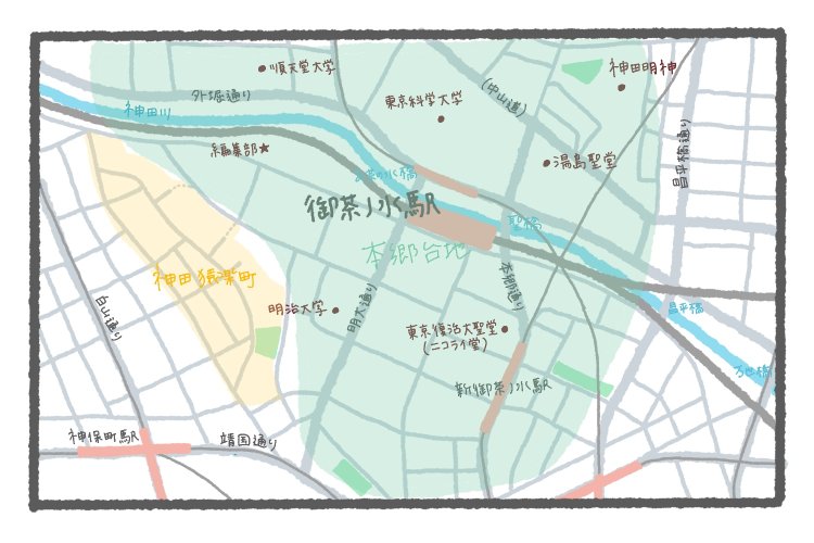 ちなみに点線は階段。