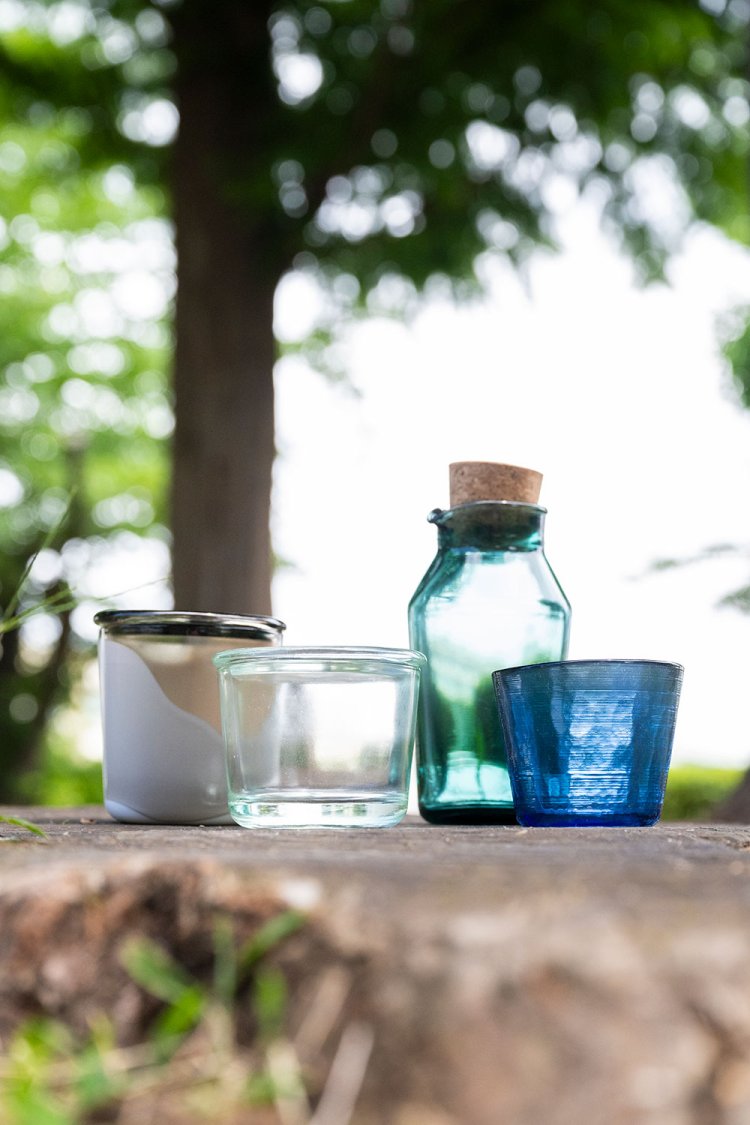 FUTATSUKI猪口3300円～、FUTATSUKI徳利4400円～ほか。