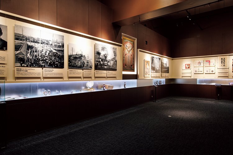 ミュージアムではヱビスの歴史とともに、街の変化も知ることができる。