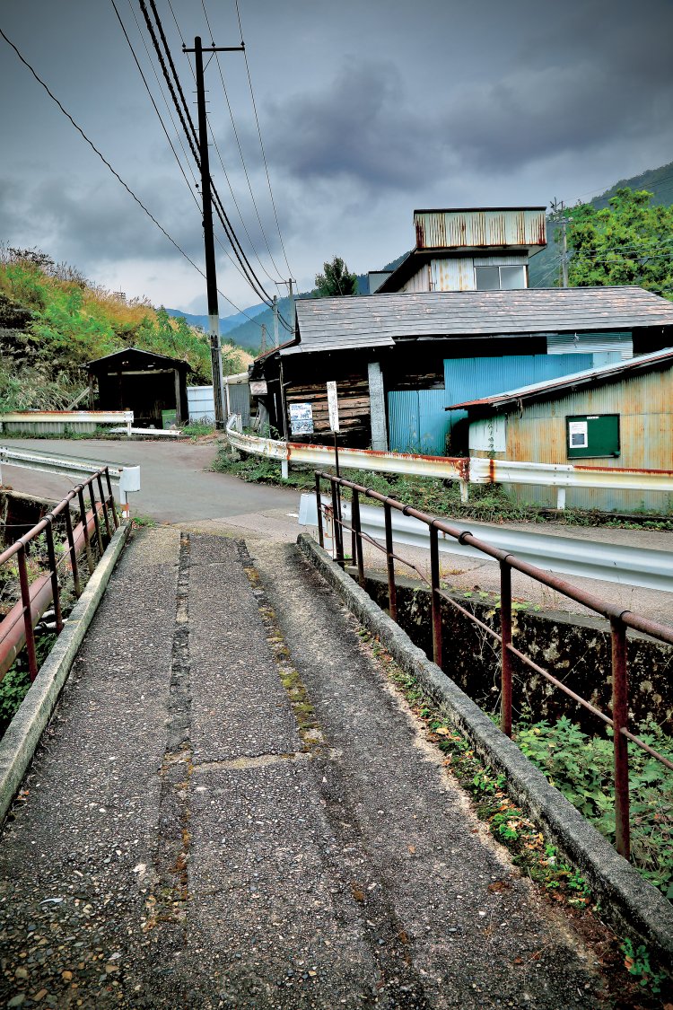 足尾銅山 銅山便道（栃木県日光市）。2019年撮影。