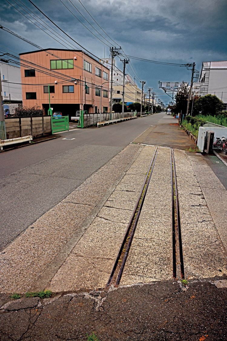 神戸製鋼所専用線（神奈川県横浜市鶴見区）。2023年撮影。