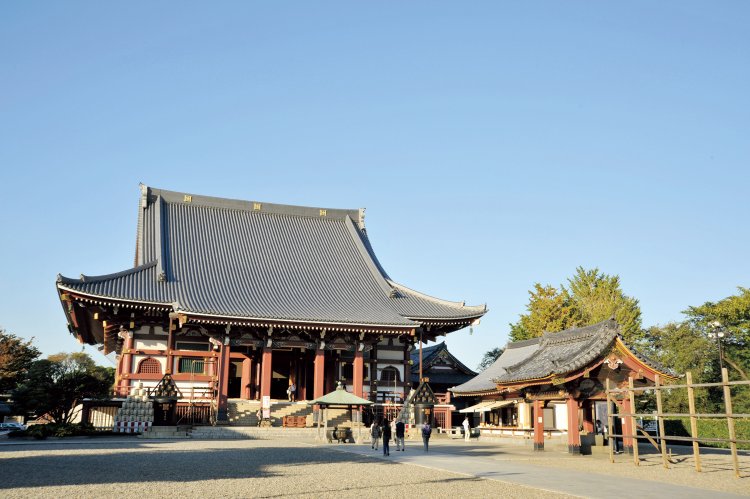 1964年に再建された大堂（祖師堂）。