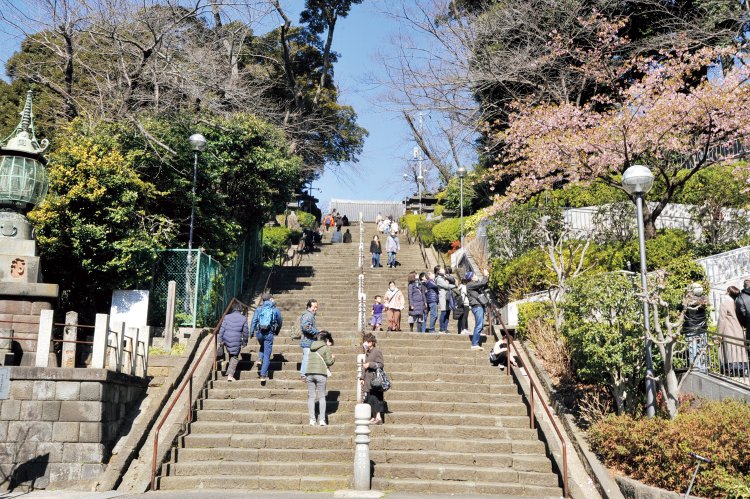 池上本門寺此経難持坂。