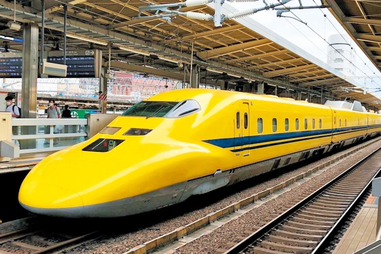 杏樹さん撮影のドクターイエロー。