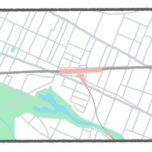 【東京地図クイズ】ここは何駅？ 緑が魅力的なJR中央線の駅