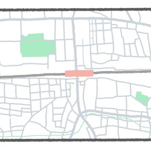 【東京地図クイズ】ここは何駅？ 駅周辺の再開発が続くJR中央線の駅