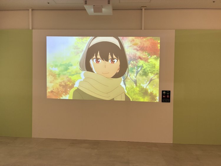 アニメ放送のオープニング・エンディング映像を上映。