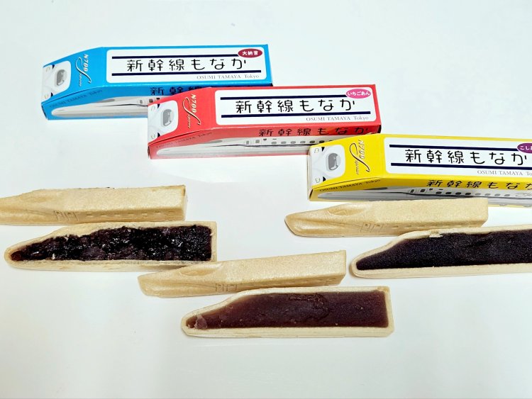 左から、大納言あん、いちごあん、こしあん。