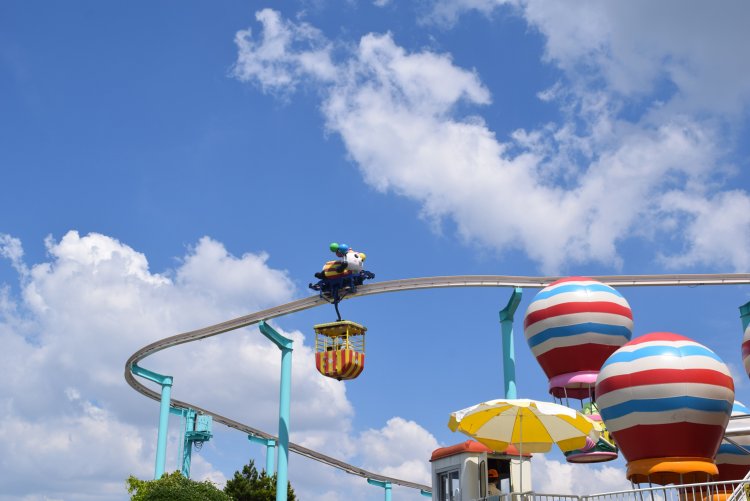 「ぷかぷかパンダ」は人気アトラクションの一つ。